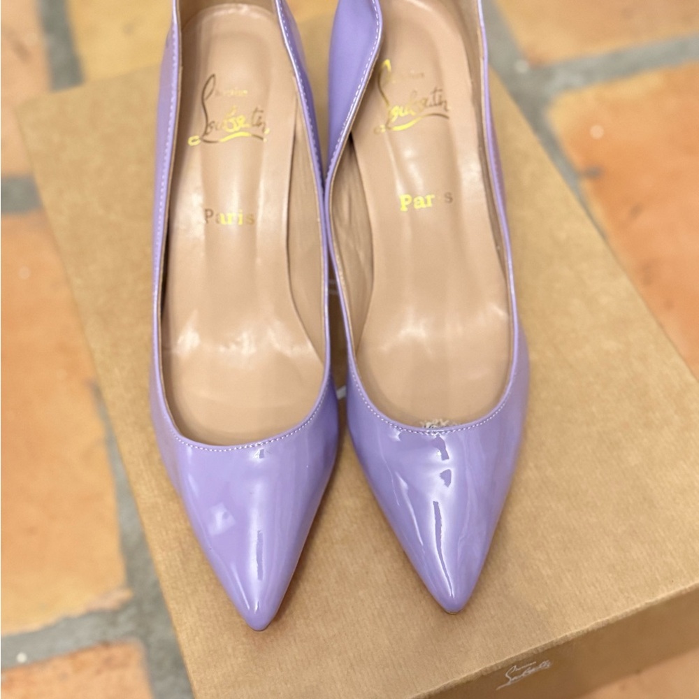Christian Louboutin Lilac Heels
